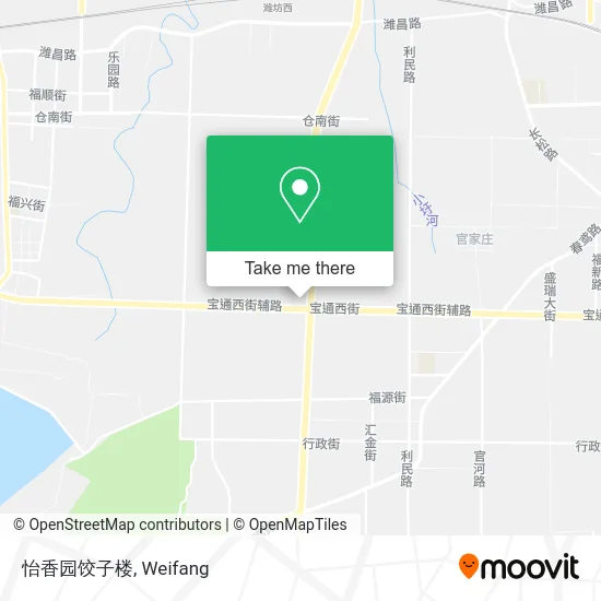 怡香园饺子楼 map