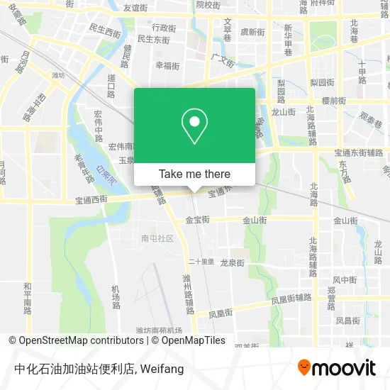 中化石油加油站便利店 map