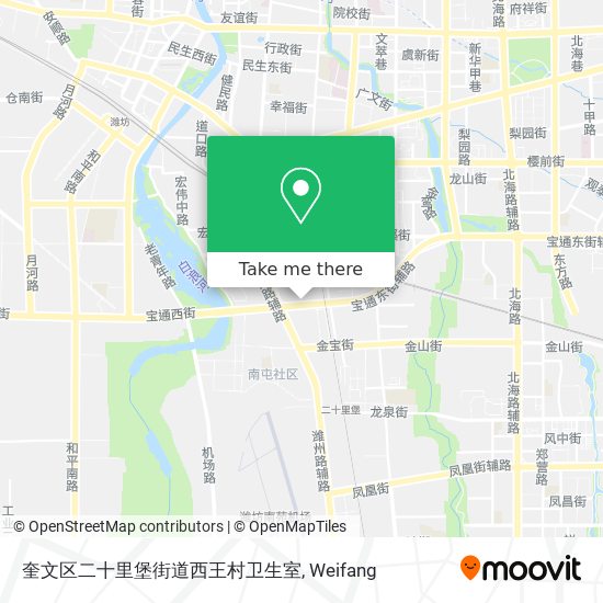 奎文区二十里堡街道西王村卫生室 map