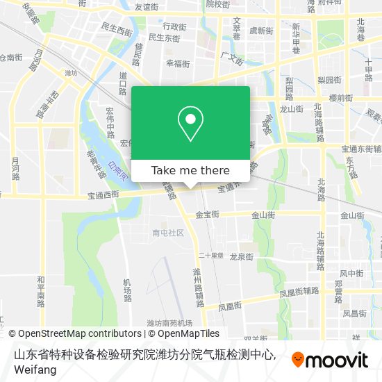 山东省特种设备检验研究院潍坊分院气瓶检测中心 map