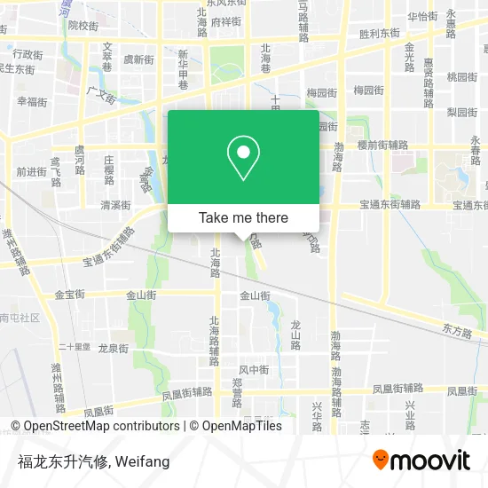 福龙东升汽修 map