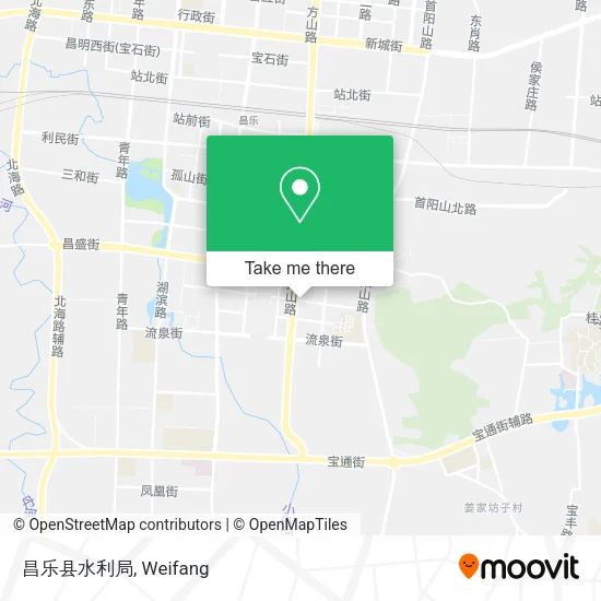 昌乐县水利局 map