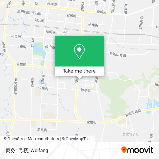 商务1号楼 map