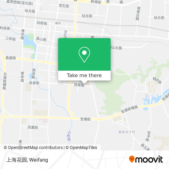 上海花园 map