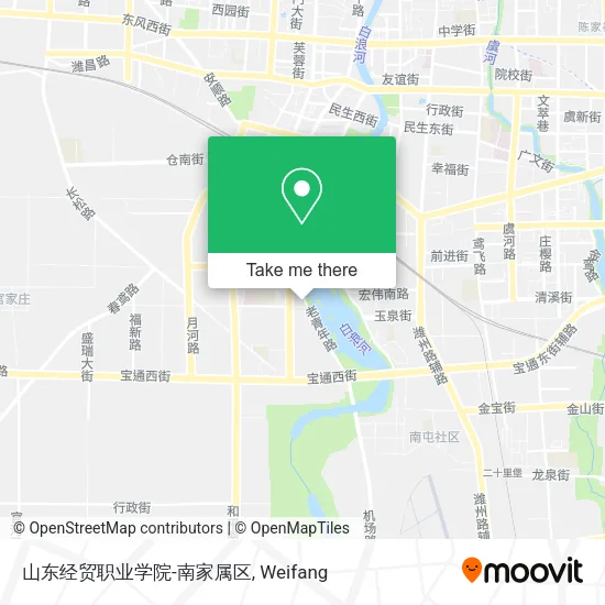 山东经贸职业学院-南家属区 map
