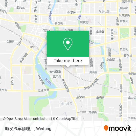 顺发汽车修理厂 map