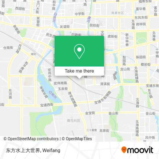 东方水上大世界 map