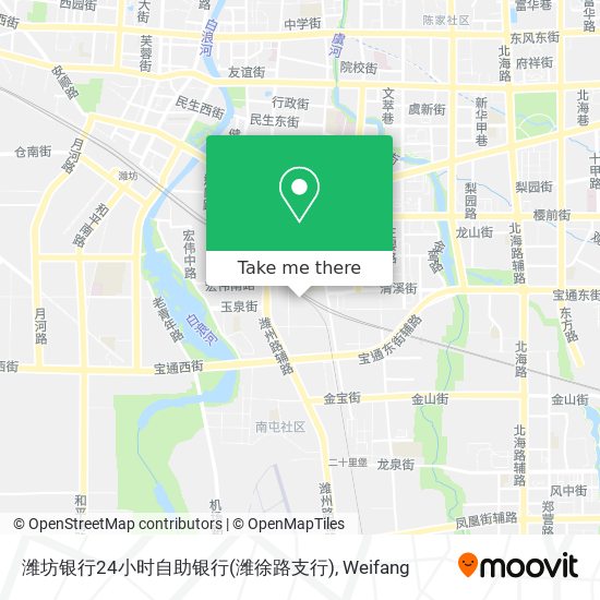 潍坊银行24小时自助银行(潍徐路支行) map