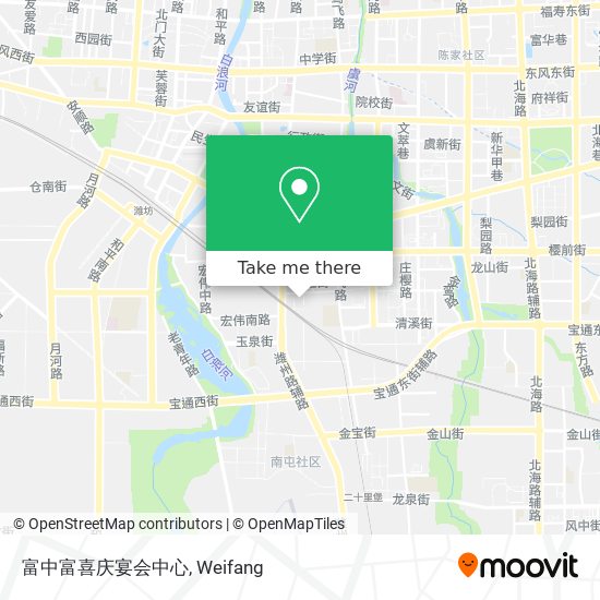富中富喜庆宴会中心 map