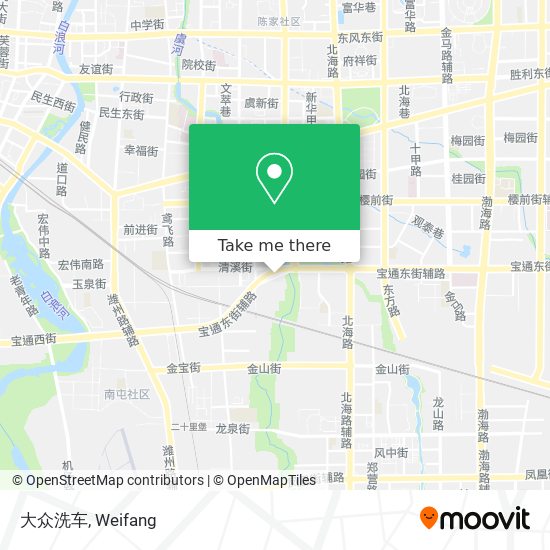 大众洗车 map
