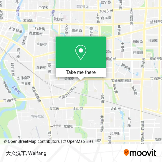 大众洗车 map