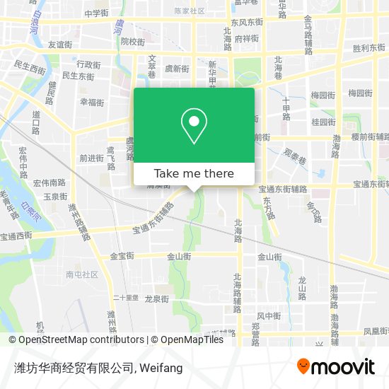 潍坊华商经贸有限公司 map