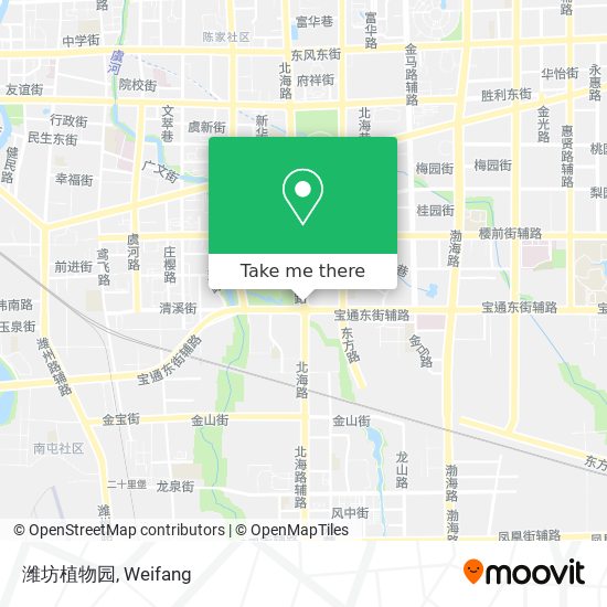 潍坊植物园 map