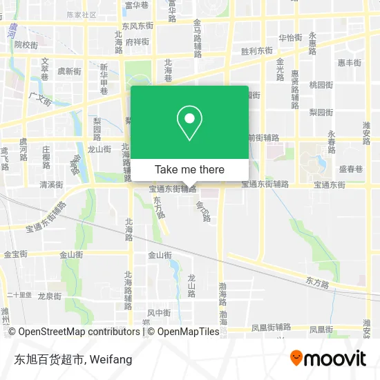 东旭百货超市 map