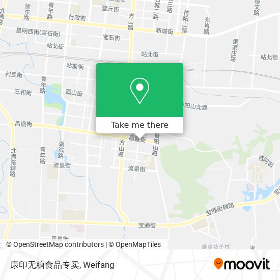 康印无糖食品专卖 map