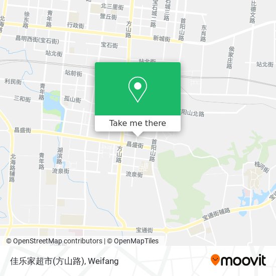 佳乐家超市(方山路) map