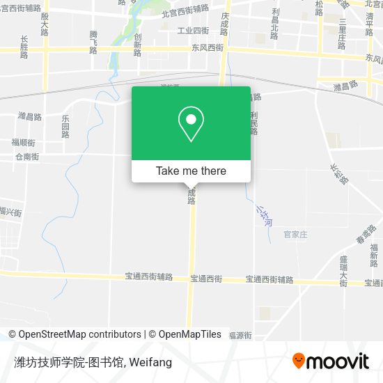 潍坊技师学院-图书馆 map