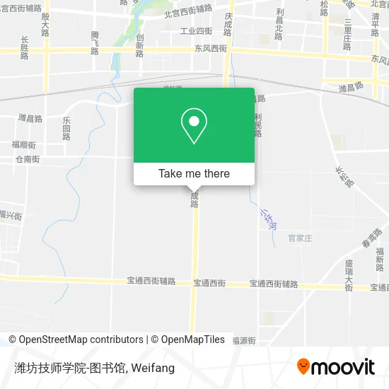 潍坊技师学院-图书馆 map