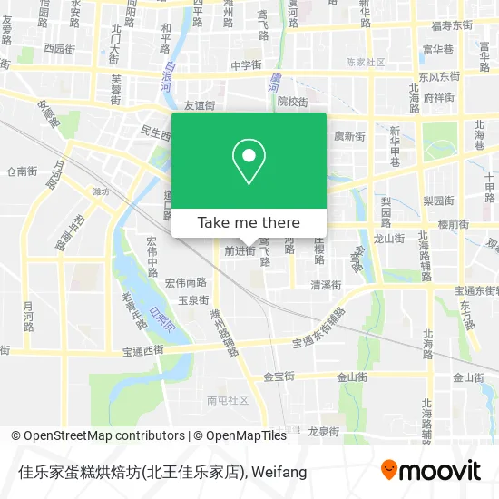 佳乐家蛋糕烘焙坊(北王佳乐家店) map