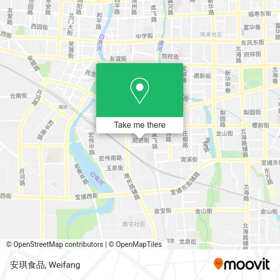 安琪食品 map