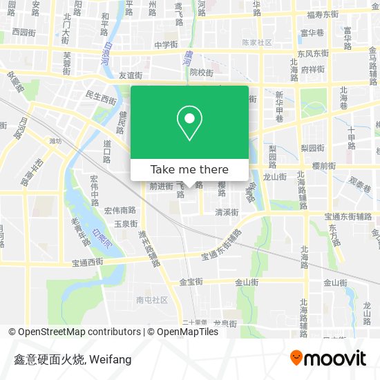鑫意硬面火烧 map