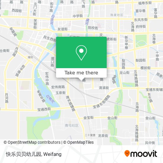 快乐贝贝幼儿园 map