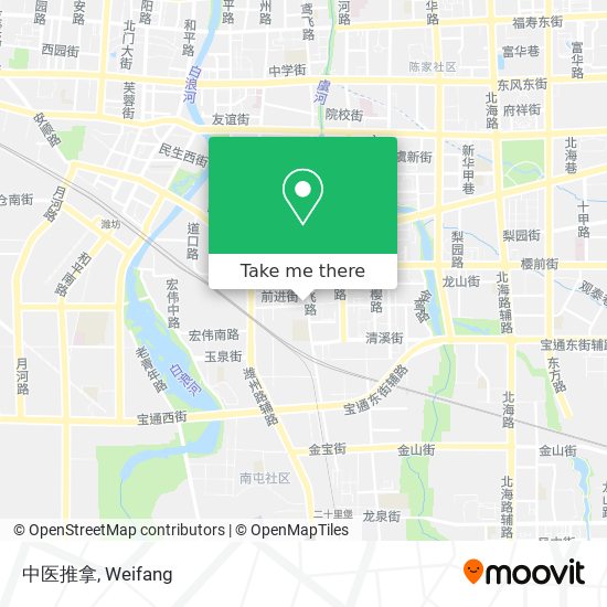 中医推拿 map