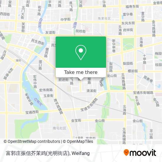 富郭庄振信芥茉鸡(光明街店) map