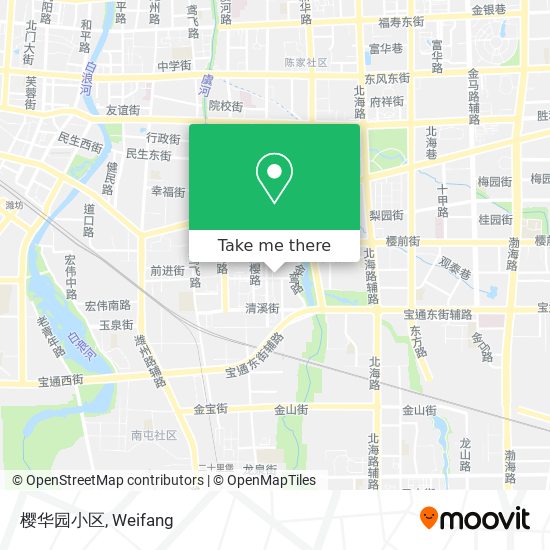 樱华园小区 map
