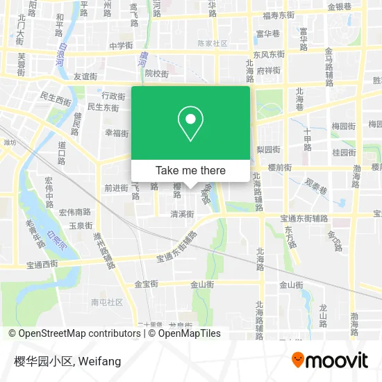 樱华园小区 map