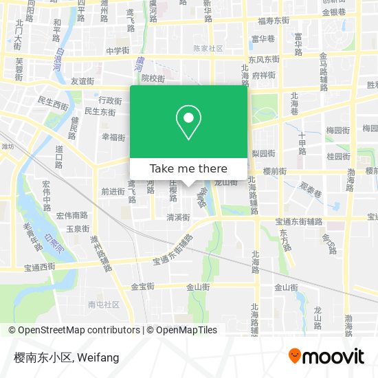 樱南东小区 map