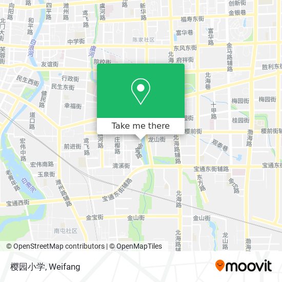 樱园小学 map