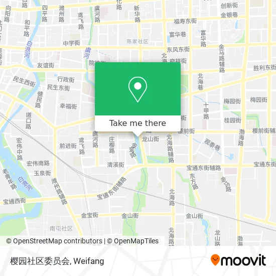 樱园社区委员会 map