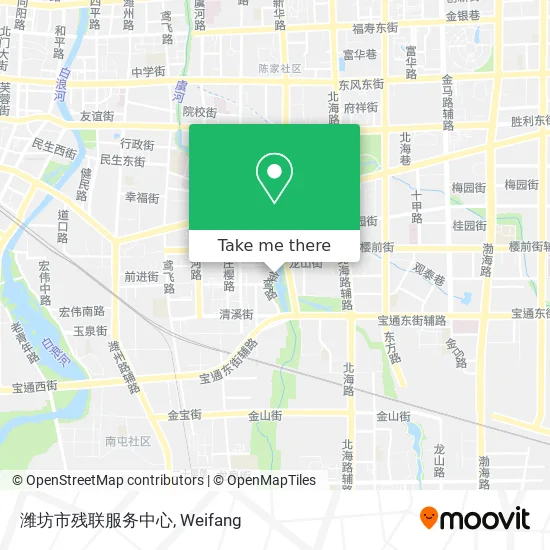 潍坊市残联服务中心 map