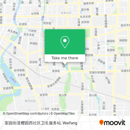 梨园街道樱园西社区卫生服务站 map