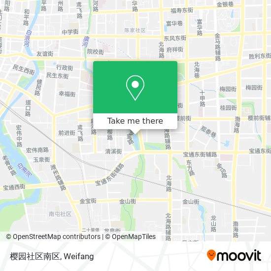 樱园社区南区 map