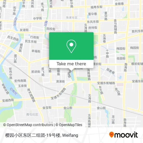 樱园小区东区二组团-19号楼 map