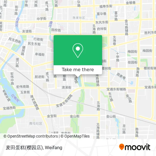 麦田蛋糕(樱园店) map