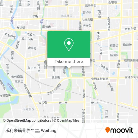 乐利来筋骨养生堂 map