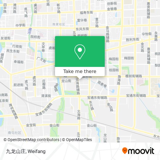 九龙山庄 map