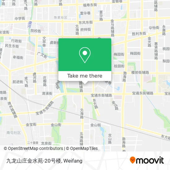 九龙山庄金水苑-20号楼 map