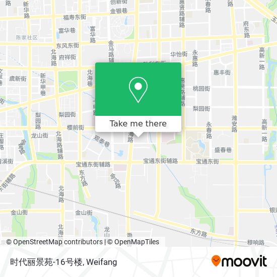 时代丽景苑-16号楼 map