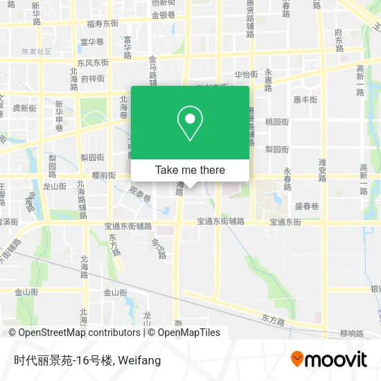 时代丽景苑-16号楼 map