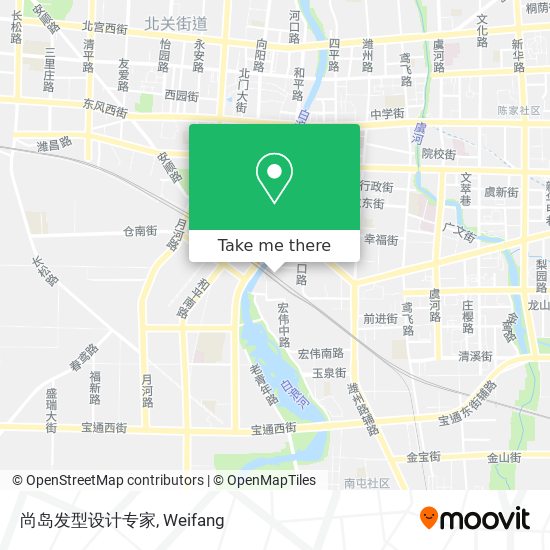 尚岛发型设计专家 map