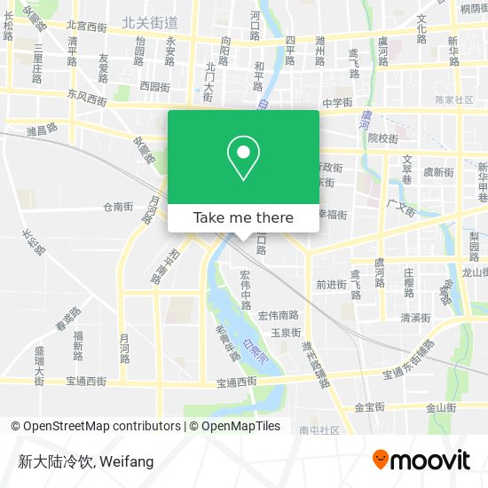 新大陆冷饮 map