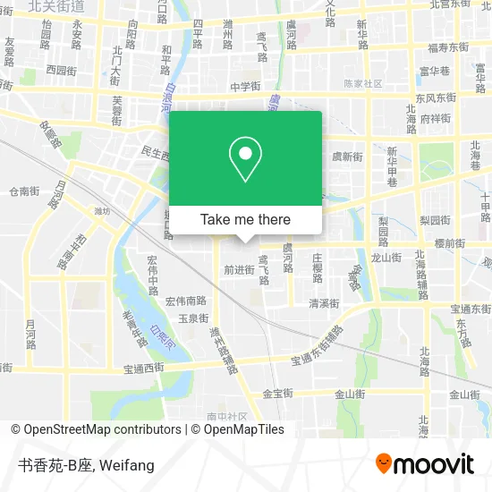书香苑-B座 map