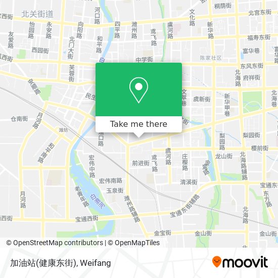 加油站(健康东街) map
