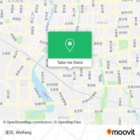 麦田 map