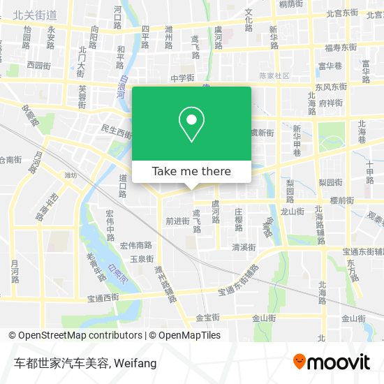 车都世家汽车美容 map