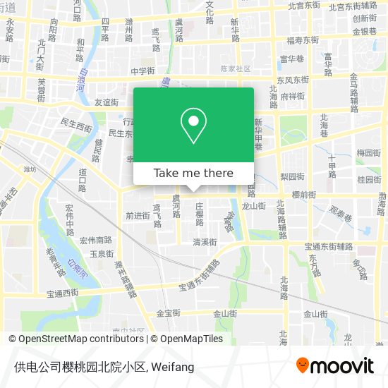 供电公司樱桃园北院小区 map
